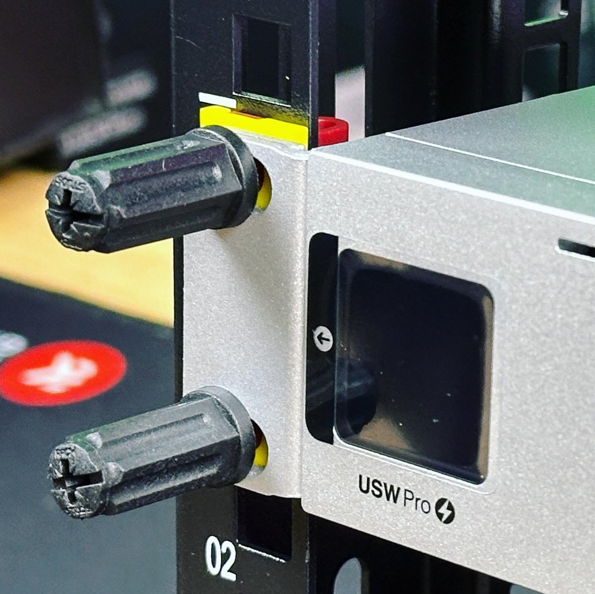 Hmmm these <a href="/rackstuds/">Rack Studs Ltd</a> might be worth all of the hype. Looks nice, goes in easy and it’s a lot easier on my fingers

Setting up my new <a href="/Ubiquiti/">Ubiquiti Inc</a> POE(400w) 24 port pro switch.