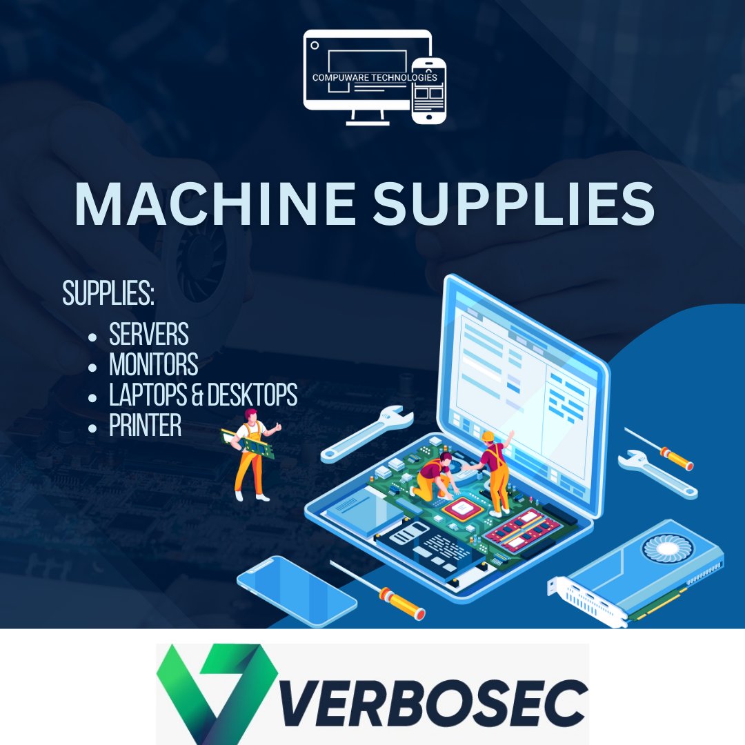 CompuwareIT's tweet image. Empowering Excellence: Compuware Technologies and Verbosec  Join Forces! 📷📷 Thrilled to unveil our game-changing partnership with Verbosec  as our trusted machine supplier.
