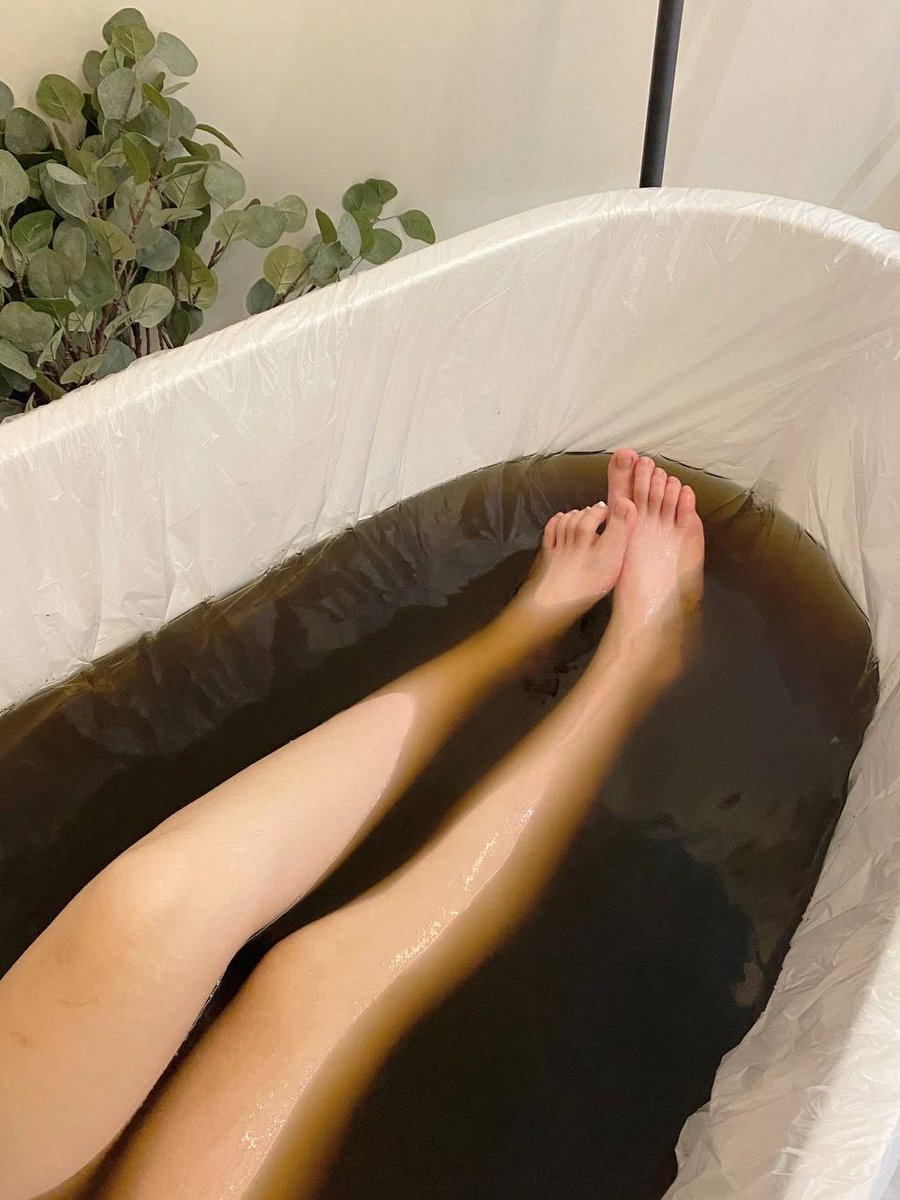 take a herbal bath