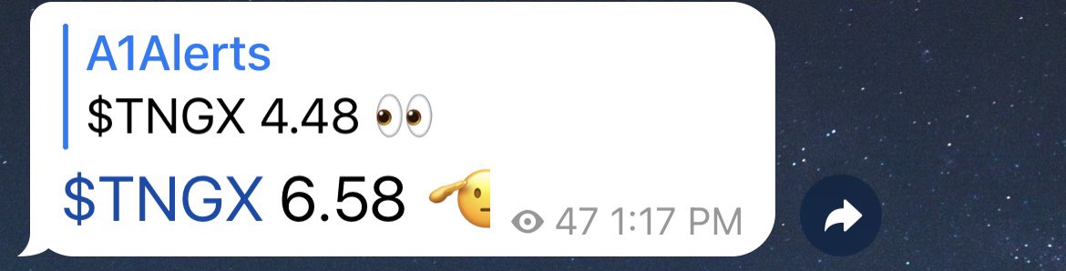 $TNGX 4.48 -> 7.40 🔥