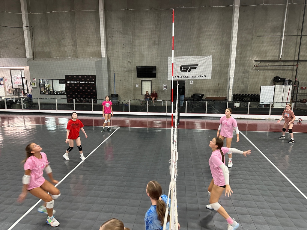 crimson_vb's tweet photo. Day 2 of Maple Grove Crimson Volleyball Captains' Practice and there are Crimson Athletes EVERYWHERE!  

#crimson_vb #CrimsonProud #ItAllBeginsHere https://t.co/uJKez2qhkg