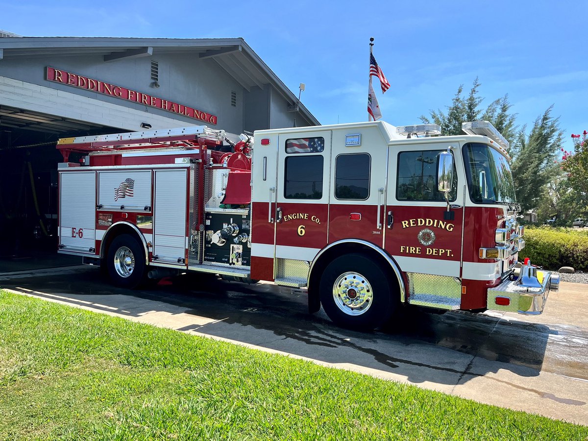 Redding Fire Department tweet media