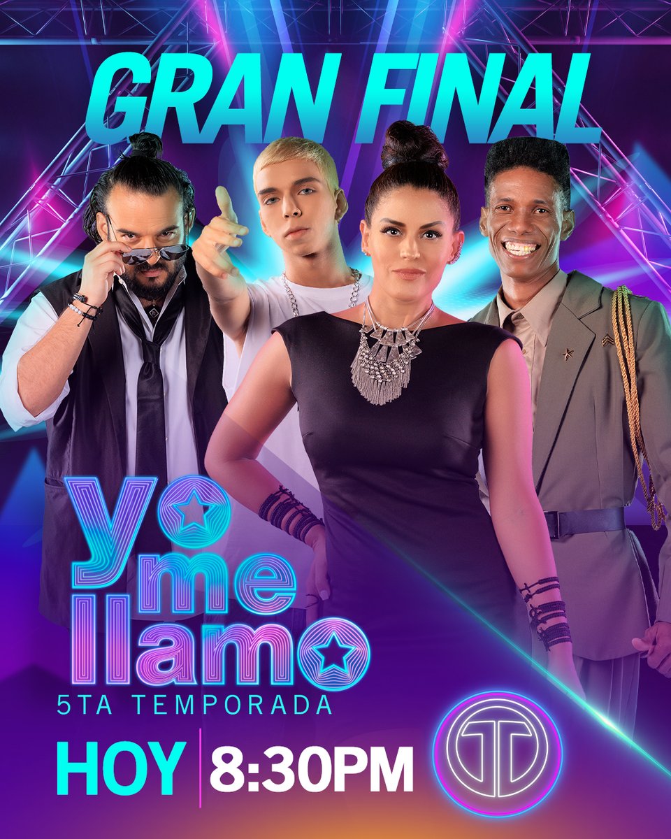 Telemetro's tweet photo. HOY!! Es la gran final de la 5ta temporada de @yomellamopa 
¿Cuál es tu favorito para llevarse el 1er lugar? #YoMeLlamoPa #MasFan https://t.co/O3QfBEeRRc