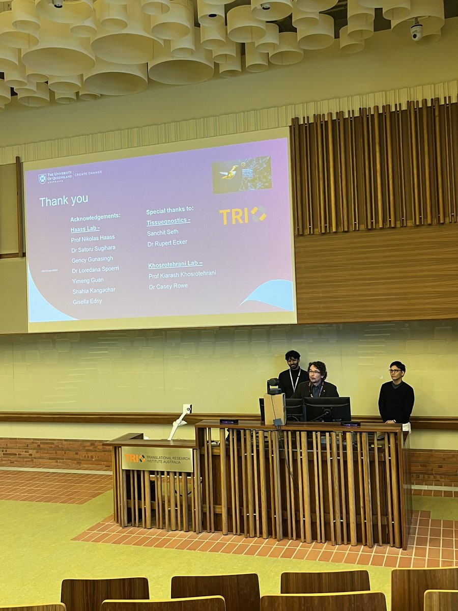 Amcinerneyleo's tweet photo. Great talks by @HaassLab Satoru Sugihara and Jordan Kumar this morning on #MITF 👏
#FrazerInstUQ @UQMedicine @TRI_info https://t.co/J0NdMC7cOW