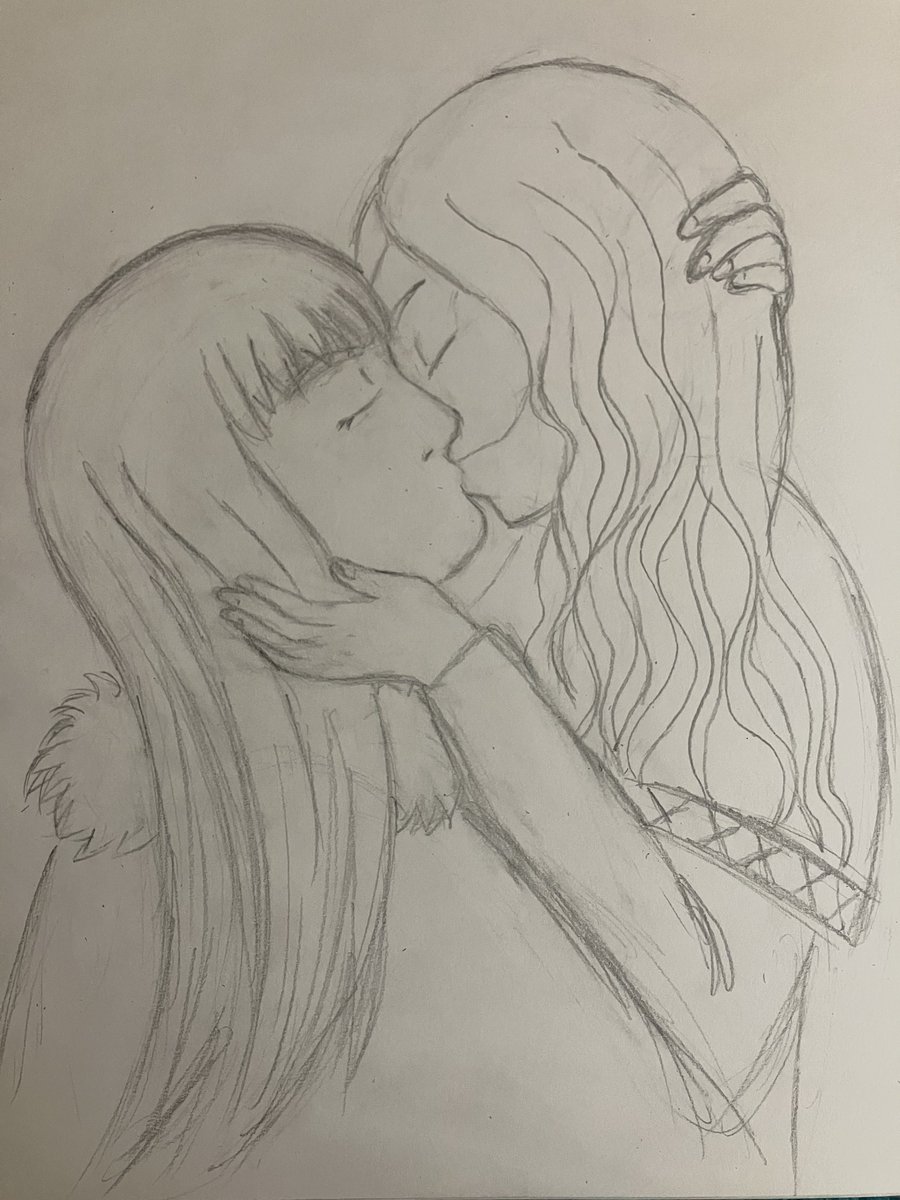 Katja_OC's tweet photo. Canute x Katja drawings that I’ve done. I know they’re not great. I’m behind when it comes to art.

#Ocxcanon #VINLAND_SAGA #Canute #Knut #Katja #Katnute #ヴィンランド・サガ #クヌート https://t.co/PtKRGR6dkw
