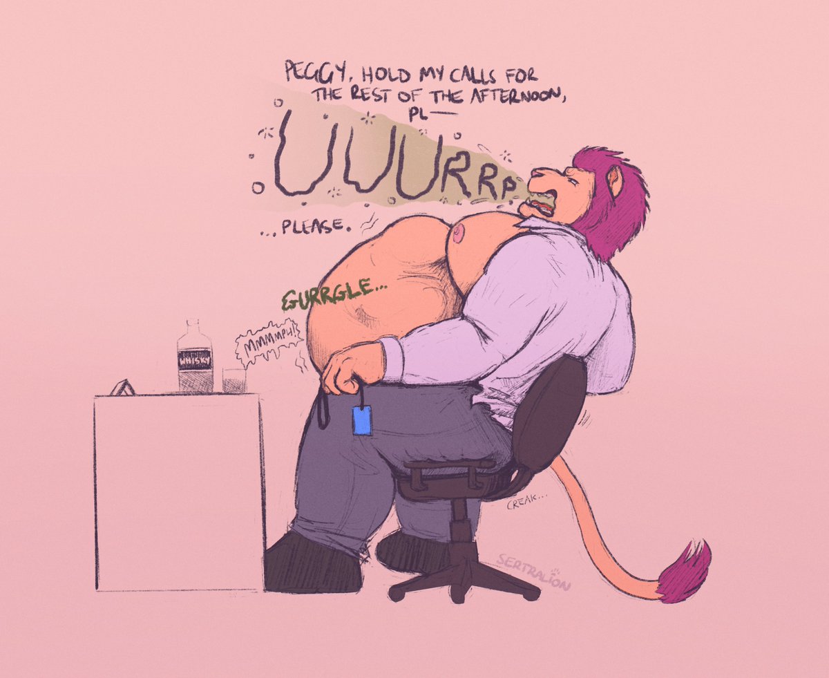 sertralion's tweet photo. ‼️CW: VORE‼️
“But uhhh maybe get that recruitment company back on the phone…”
A rough 2 panel comic I never fully posted, decided to pull it out for Vore Day 😼 https://t.co/98cKLjZrKy