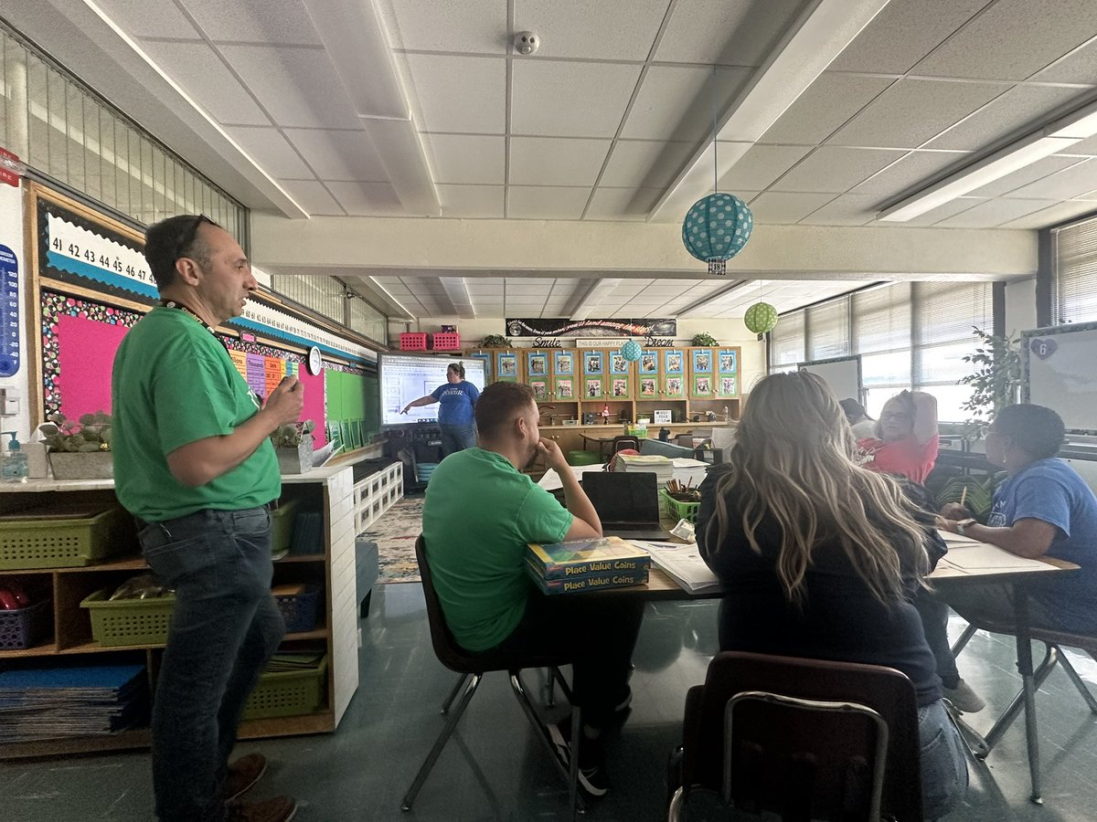 cochran_school's tweet photo. Another great day with the Colt Squad!!! We began with a house challenge, practiced our curb to classroom experience, and spent time rehearsing lessons for our AWESOME students.  #BestYearYet @ACEDallasISD @SHussainDISD @Gray_Ed7 #Region1Excellence https://t.co/6e2LOTWJTs