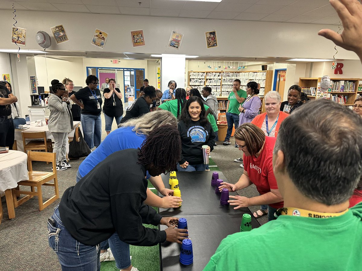 cochran_school's tweet photo. Another great day with the Colt Squad!!! We began with a house challenge, practiced our curb to classroom experience, and spent time rehearsing lessons for our AWESOME students.  #BestYearYet @ACEDallasISD @SHussainDISD @Gray_Ed7 #Region1Excellence https://t.co/6e2LOTWJTs