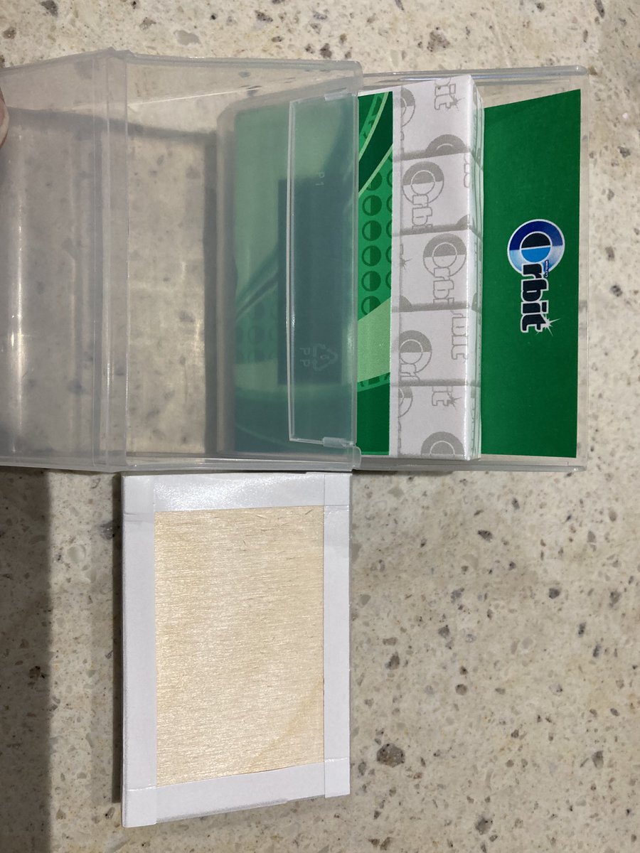 10PointFarms's tweet image. ⁦@OrbitGum⁩ what’s up with the wooden blocks in my “mega pack”? #wrigleys Not quite spearmint flavored…