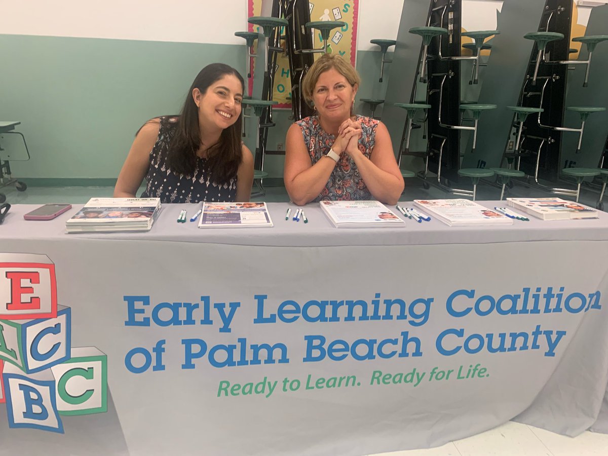 Thank you <a href="/ELCPalmBeach/">Early Learning Coalition of Palm Beach County</a> for coming to <a href="/GPESpbc/">Grove Park ES</a> today for Meet the Teacher! We truly appreciate you helping our families and students. All of us are looking forward to working with you this year! <a href="/PrincipalMMitch/">Marzella Mitchell</a>