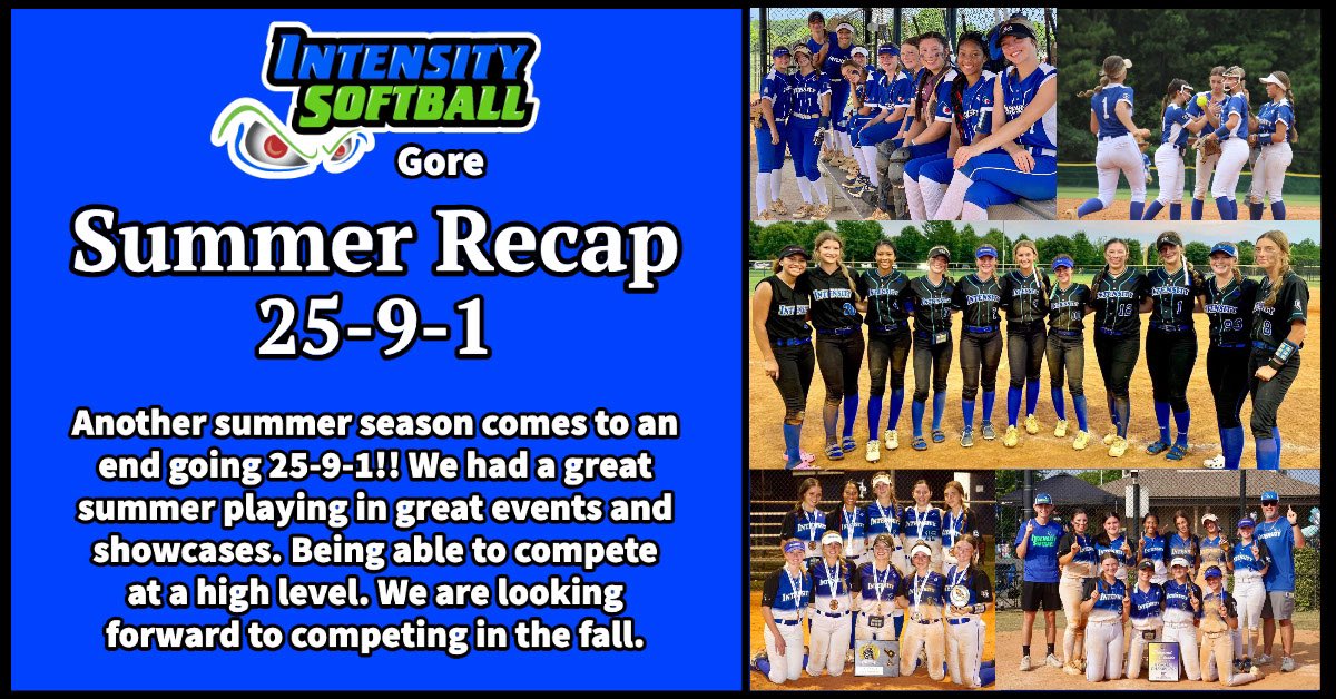 RockGoldGore's tweet photo. Another great summer for Intensity Gore!!! Looking forward to the fall!!!ππ #ncintensity #intensity @TrevorGore6 https://t.co/u5eliKoMjF