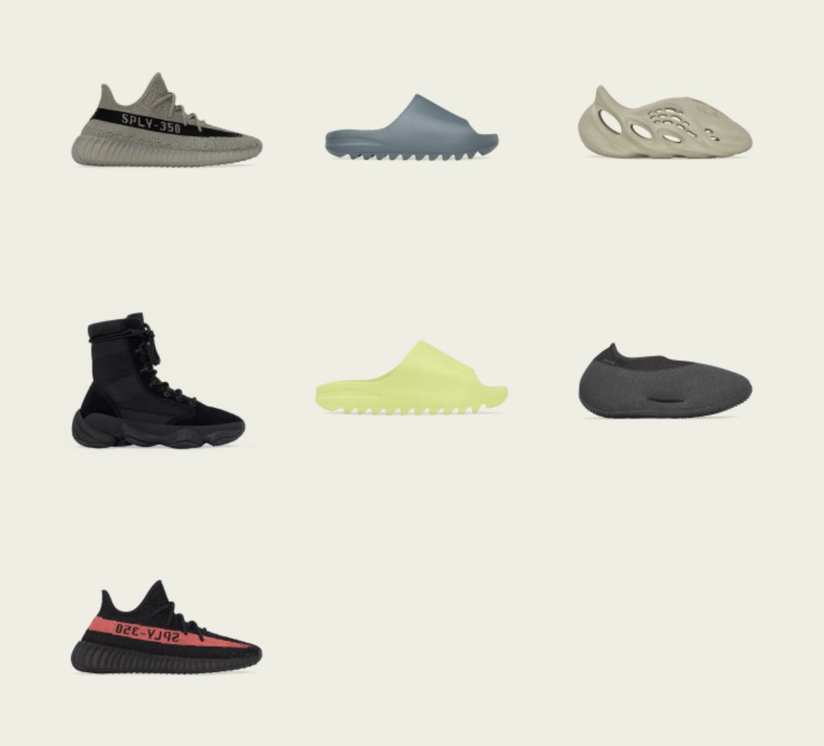 KickzMojo's tweet photo. Yeezy Releases ROUND 2 starting tomorrow! https://t.co/zYp9SH53dQ