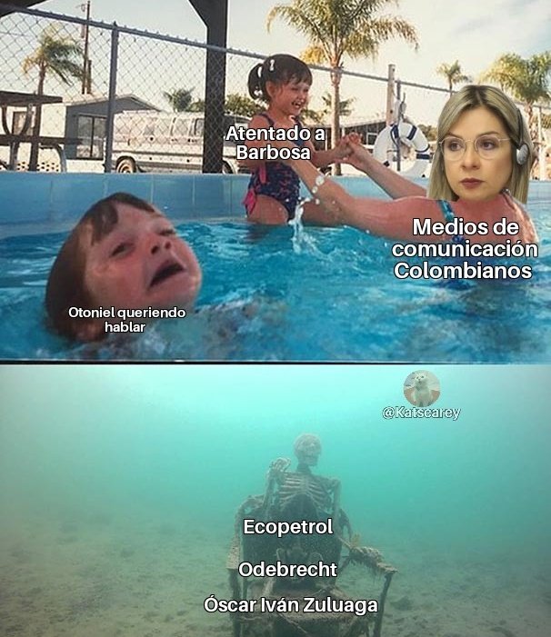 KatsCarey's tweet photo. Y justo cuando Otoniel quería embalar a más de uno sale Vicky Dávila y el Fiscal Barbosa con un supuesto atentado. 💁🏻‍♂️ https://t.co/1TraHj33oZ