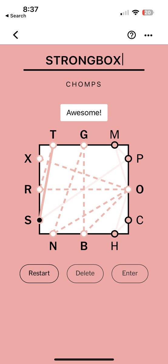 omg i got today’s letter boxed in two and i just had to document here for posterity