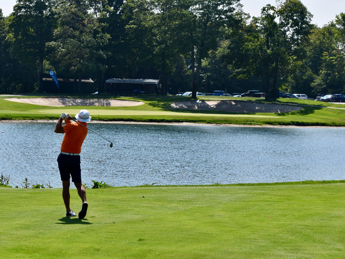 BOYNE_Golf's tweet photo. Cheers to an incredible U.S. Am Tour final round on The Heather at The Highlands! Chris Pappas secures victory, winning by 8 strokes with a steady performance. Congratulations to Chris and all the competitors who made this tournament unforgettable! #USAmTour #BOYNEGolf https://t.co/dkB5A4oQQm
