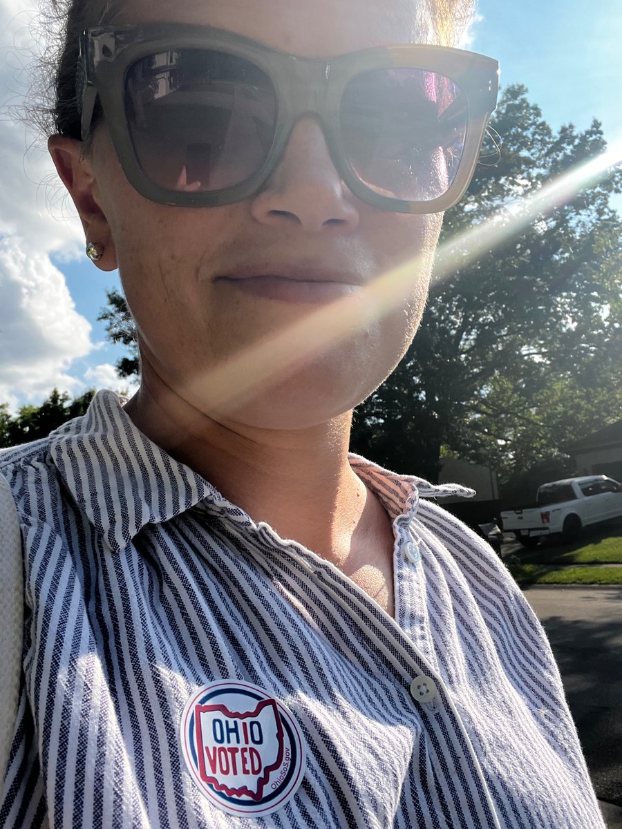 saraherch's tweet photo. OHIO VOTED NO THANK YOU 💙💙💙💙 https://t.co/uFmxRXMSx1