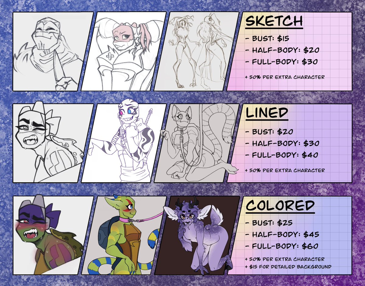 Bootyyshakerboy's tweet photo. I’m opening commissions! 

Contact me on discord @ deerboy 
(I’m more likely to see your message there than here on Twitter)

I’ll have my current status updated in my bio! 

If you have any questions, please feel free to ask! 

(#tcest for filter
#commisionsopen) https://t.co/igzAXG7JsD