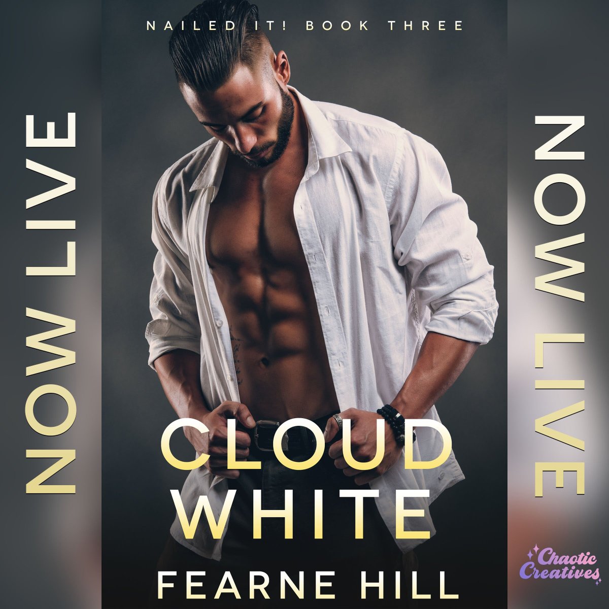 #NewRelease Cloud White, the next book in the Nailed it! Series by Fearne Hill is LIVE!

#1ClickNow: geni.us/cloudwhiteeven…

#MMRomance #FriendsToLovers #BritishHero @Chaotic_Creativ