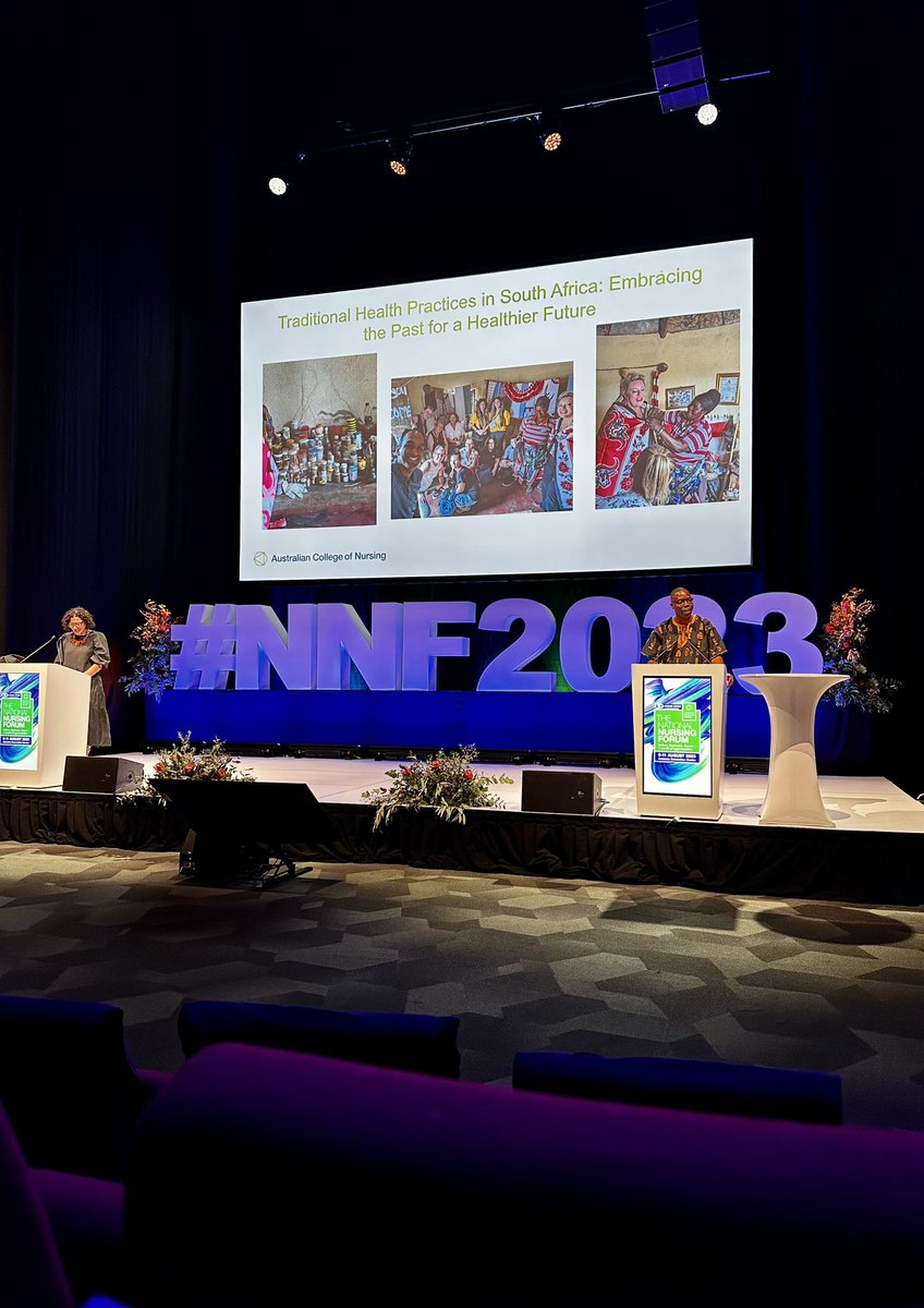 EmilyZhangRN's tweet photo. Insightful presentation about South Africa’s approach to healthcare through @DrLapkin and Nancy Arnold’s experience on the ACN South African Study Tour in 2022 #NNF23 #ACNTribe #ACNENL #nurse #nursing https://t.co/svM5Nas7tJ