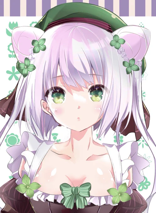 コミケのシロツメクサさん #C102  #花騎士 #フラワーナイトガール 