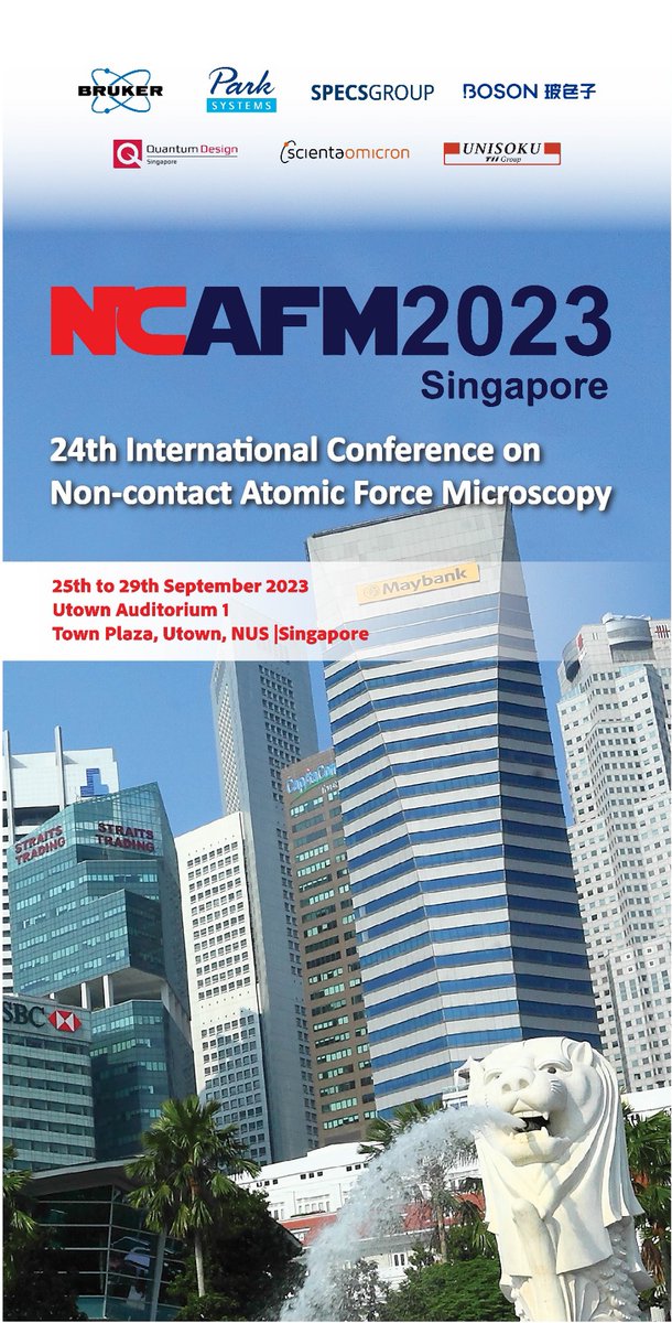 The forthcoming NCAFM conference in September, #Singapore! Extend a warm welcome to all attendees! #NCAFM2023