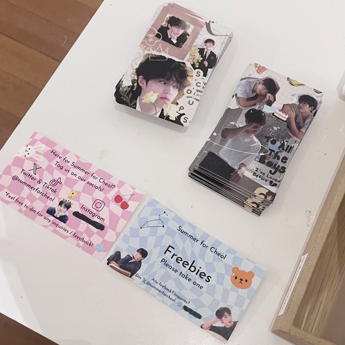 SummerforCheol's tweet photo. Freebies are still available!! Only while stocks last~
Do remember to tag us 🩷 https://t.co/kvgHQXlt9S