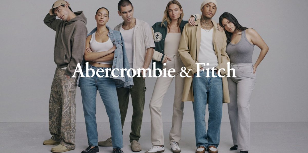 Abercrombie's rebrand is a miracle.

The stock surged 121% in the past year...

And it's all thanks to their marketing team which did these 3 things: