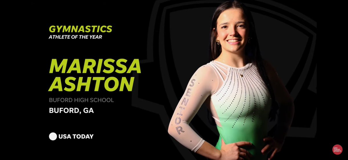 Marissa Ashton wins USA Today’s High School Gymnast of the year. 

We are so proud of you! <a href="/MarissaAshton2/">Marissa Ashton</a> 

💚clear eyes 
💛full hearts 

<a href="/GDPsports/">Gwinnett Daily Post</a>