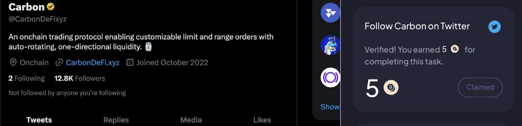 ThomasBouj's tweet photo. I just followed Carbon on Twitter and was rewarded with 5 DappBack coins for staying in touch with them! @DappBackHQ @CarbonDeFixyz https://t.co/hTjU4Ngma2