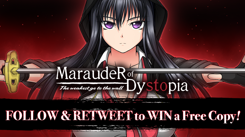 shiravune's tweet photo. Marauder of Dystopia GIVEAWAY CAMPAIGN 🎁

Retweet🔁, Follow, and
Enter: https://t.co/VazyGEb2xm
for a chance to win a free copy!

Marauder of Dystopia is a doujin RPG from hit circle ONEONE1 featuring animated battles and more, coming August 25 on Steam. https://t.co/jub0hyMxNa