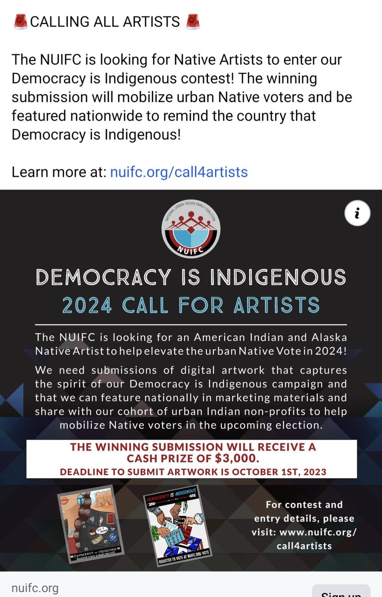#nuifc #indigenousArtist