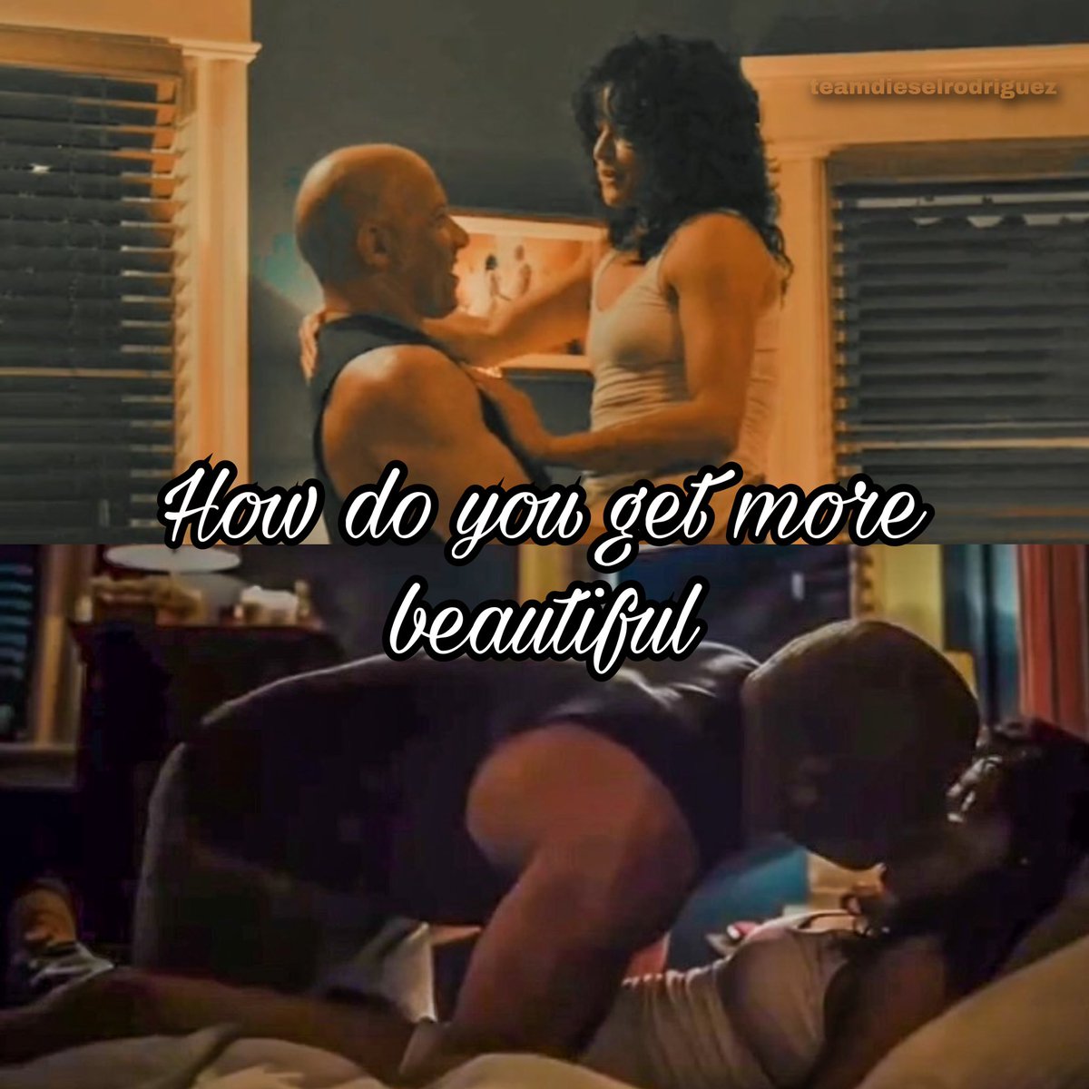 melxsavre's tweet photo. How Do You Get More Beautiful-Dom
#DomAndLetty https://t.co/ugx2TDrJpw