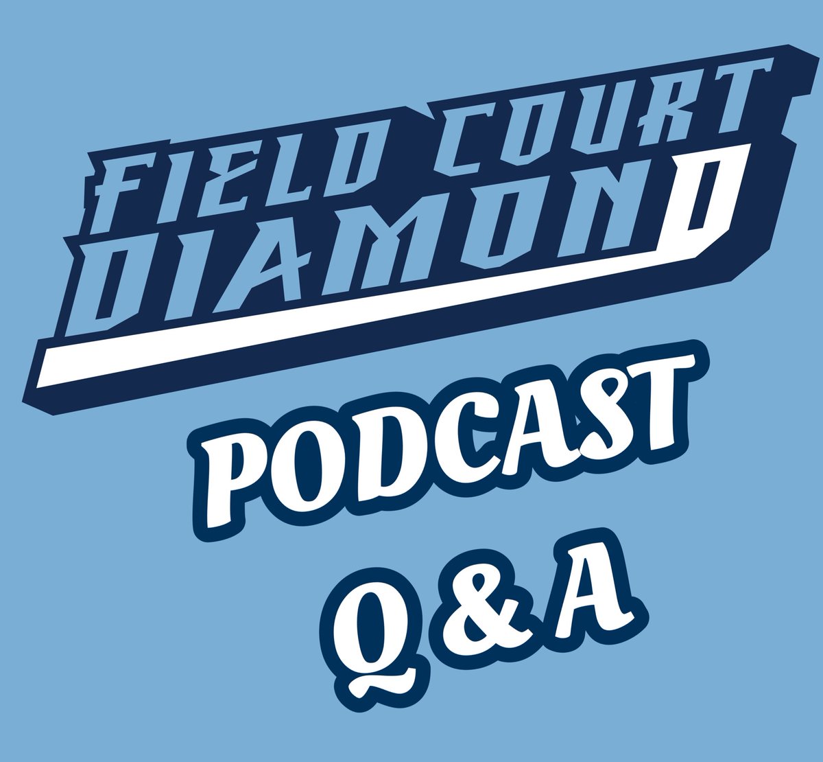 PODCAST Q &amp; A !

We are recording Episode 2 of the Field Court &amp; Diamond Podcast tomorrow. We need your questions!

They can be college sports related questions, or anything you wanna know about us!