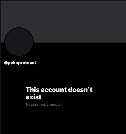 #PeckShieldAlert #rugpull Our community contributor has reported that @pekoprotocol on #linea has rugged.
@pekoprotocol already deleted its social accounts/groups.
