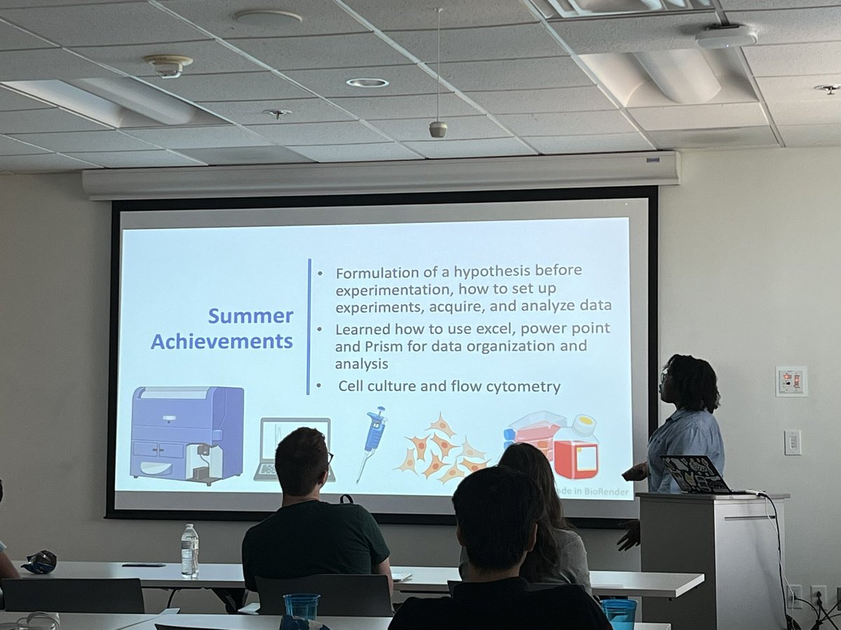 Emily Eul (@emilyeul) on Twitter photo So proud of Islynn, a high schooler who spent the summer working with me in the <a href="/FaccioLab/">Faccio Lab</a> for the <a href="/SitemanCenter/">Siteman Cancer Center</a> Cancer Research Program! She gave a fantastic talk and was an amazing student in the lab! #STEM #CancerResearch So proud of Islynn, a high schooler who spent the summer working with me in the <a href="/FaccioLab/">Faccio Lab</a> for the <a href="/SitemanCenter/">Siteman Cancer Center</a> Cancer Research Program! She gave a fantastic talk and was an amazing student in the lab! #STEM #CancerResearch