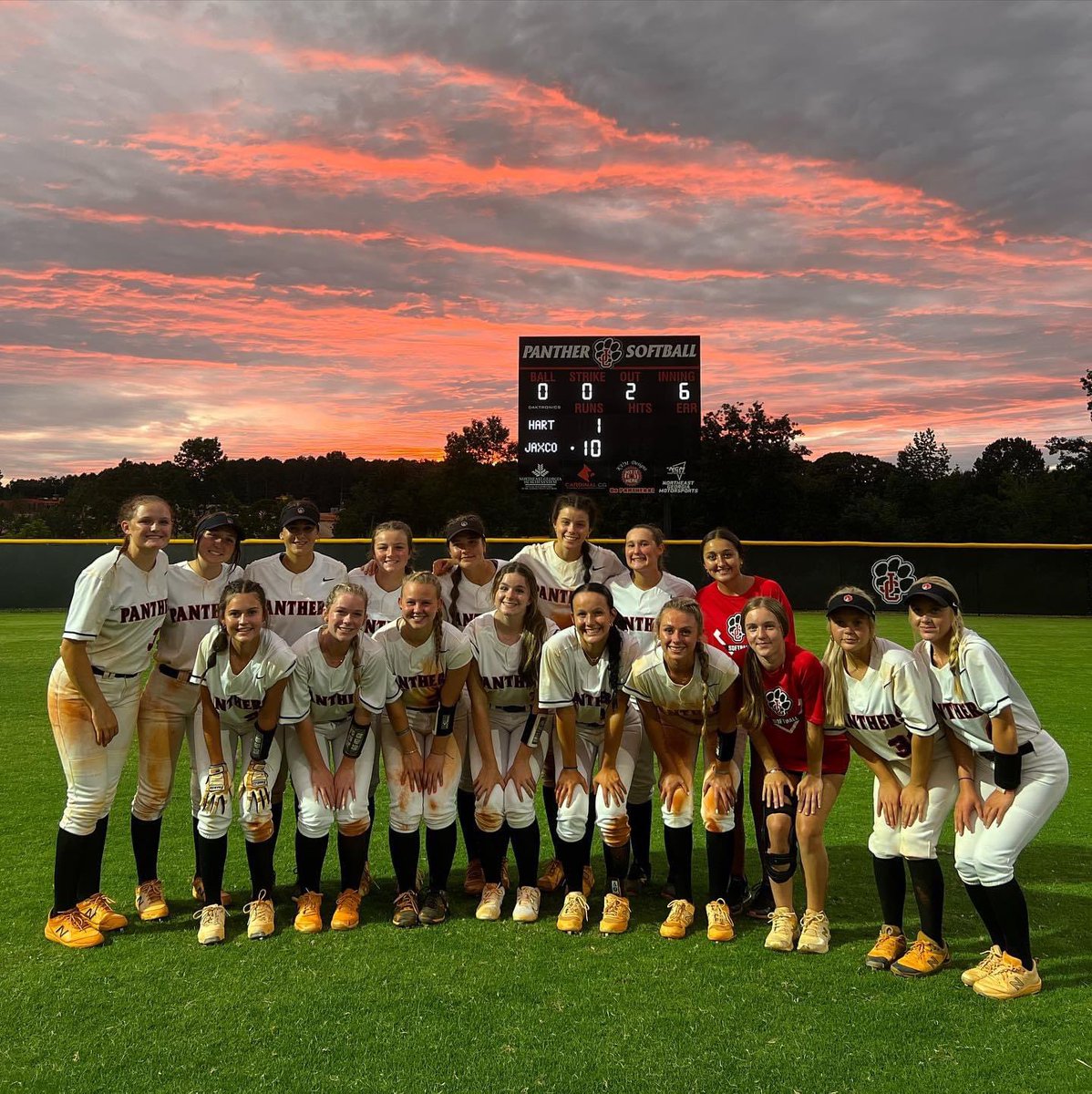 What a great way to start the season!! TWO Lady Panther wins!! 
Final Scores:
JV: 10-6
V: 10-1
#TOGETHER #Family #PROUDtobeJC