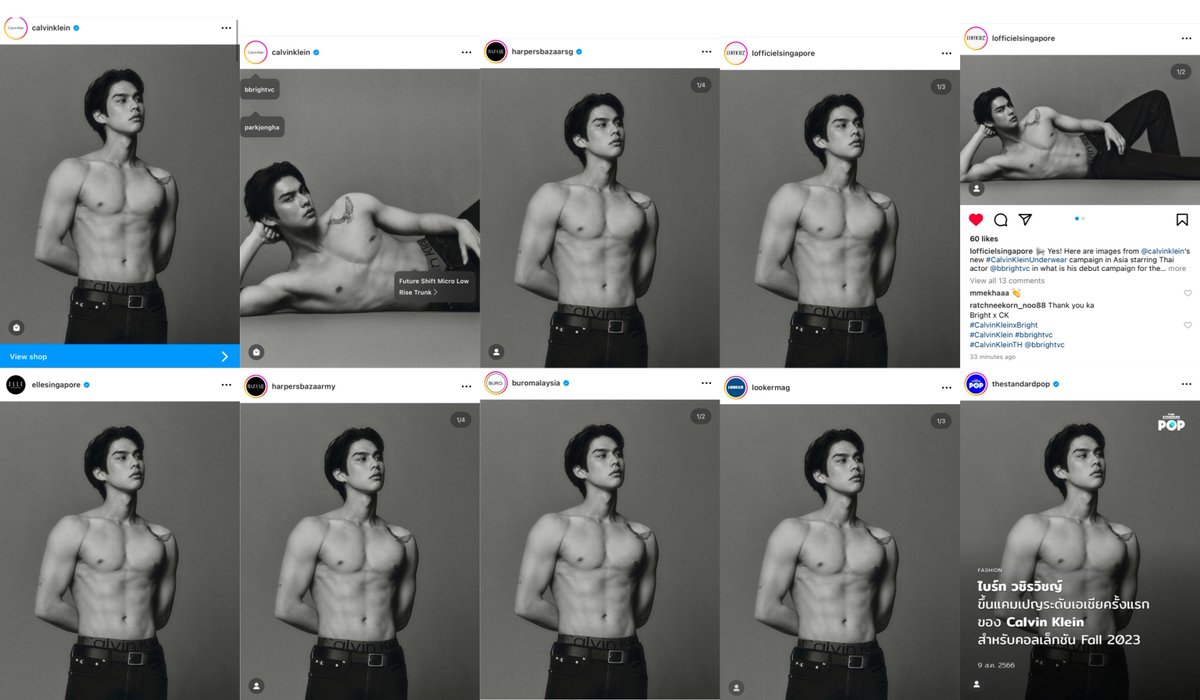 salaleyoo__'s tweet photo. the amount of media post 👏🏻👏🏻👏🏻

Bright x CK   
#CalvinKleinxBright 
#CalvinKlein
#CalvinKleinTH
#bbrightvc https://t.co/PJQHqWhGGT