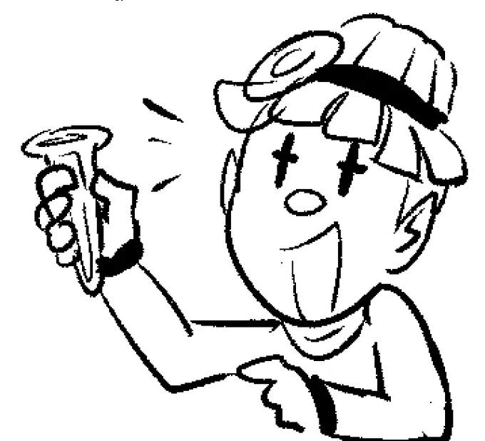 i need more art of yonny pikmin,,,,, semirelated doodle