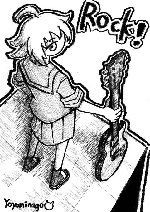Chun*さん(@RottedChun)宅のROCKな娘ちゃん!
#illustration 