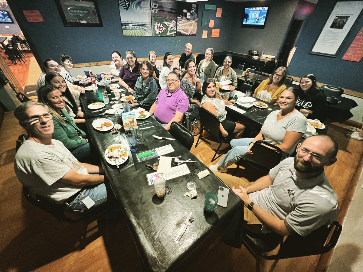We got to have some fellowship and fun with our new staff today. This tradition is one of the best parts of the job; welcome to our new Pirates! Can't wait to have everyone back tomorrow!

#gamechangers #piratenation