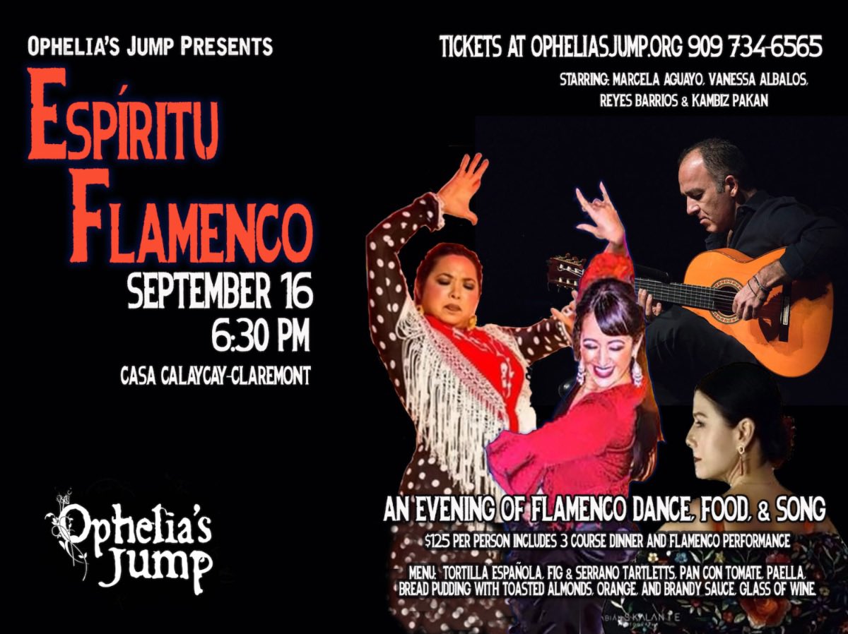 Our annual event, Espíritu Flamenco, an evening of flamenco, food and music. Get your tickets before it sells out! September 16.