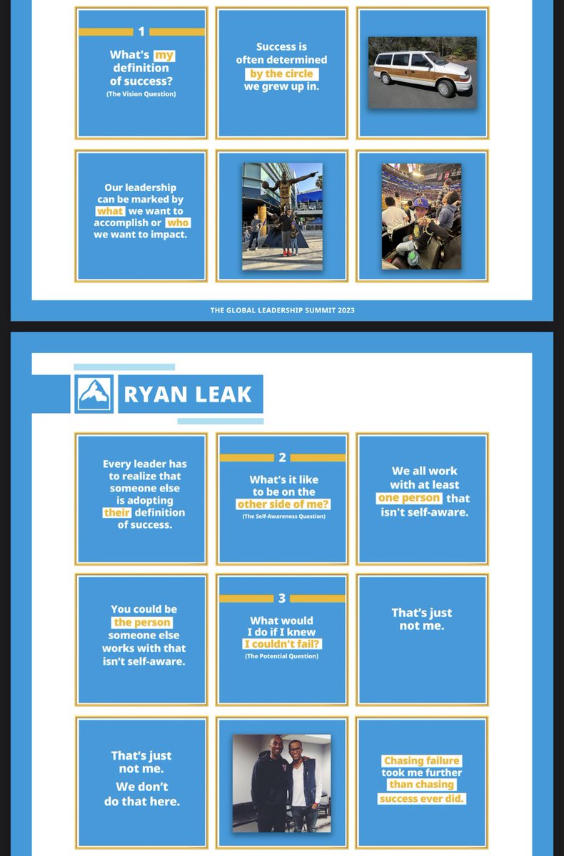 Top takeaways from the 2023 Global Leadership Summit! <a href="/GLNsummit/">Global Leadership Network</a> 

Grateful to learn from <a href="/DrHenryCloud/">Dr. Henry Cloud</a> <a href="/JamesClear/">James Clear</a> <a href="/craiggroeschel/">Craig Groeschel</a> <a href="/ryanleak/">Ryan Leak</a>