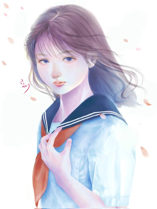 #これを見た人はセーラー服の画像を貼れ