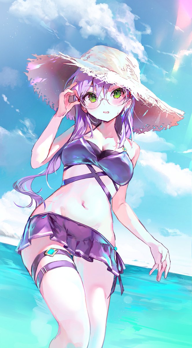 heavenburnsred's tweet photo. 【水着応援イラスト⑱】
彩羽とも（@irohatomo1）さんから
水着イベント応援イラストをいただきました！
ありがとうございます✨

▼他の作品はこちらから
https://t.co/f4SnrmaP65

#ヘブバン　#ヘブバンアニバーサリー https://t.co/akL5uxYEdG