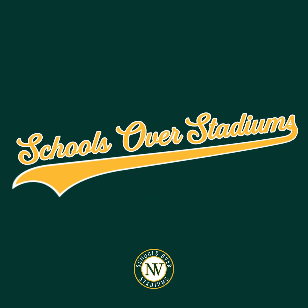 EduOverStadiums's tweet photo. Our students’ future is too important to gamble.

That’s why we say schools over stadiums!

#SchoolsOverStadiums
#SellTheTeam
#NVLeg https://t.co/G5txvI0u6j