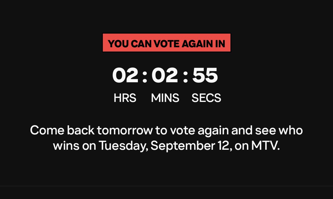 fightback ✘ VMAs VOTE tweet media