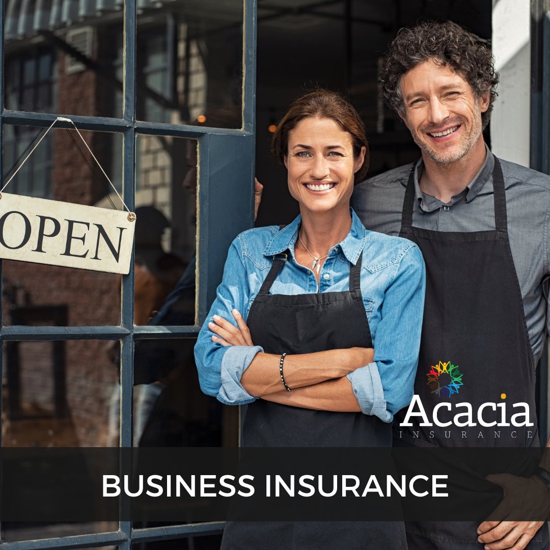 AcaciaInsurance's tweet image. Calling all business owners. As you focus on growing your business, it's important to shield yourself from potential risks. Don't compromise on the safety of your business. Reach out to us today at bit.ly/3jMLYBL to learn more. #acacia #acaciainsurance