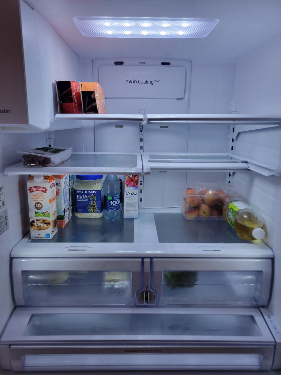When you complain that there is nothing to eat, but there really isn't much in your fridge 😭 I wanna live vicariously, send fridge pics? 👀