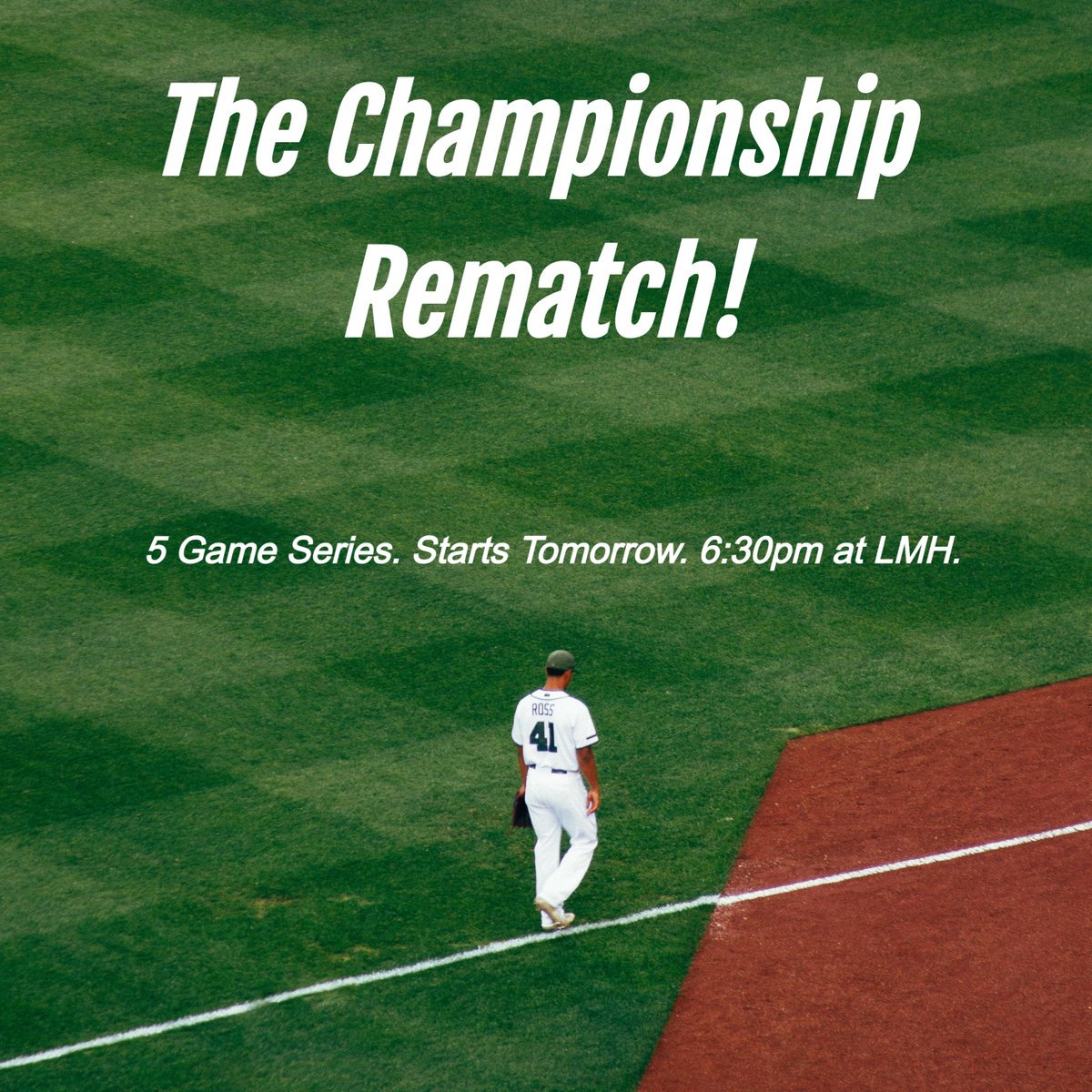 Quarryville vs Royals. Tomorrow night at 6:30pm at LMH. Will Quarryville defend the crown or will we have a new champion this year?