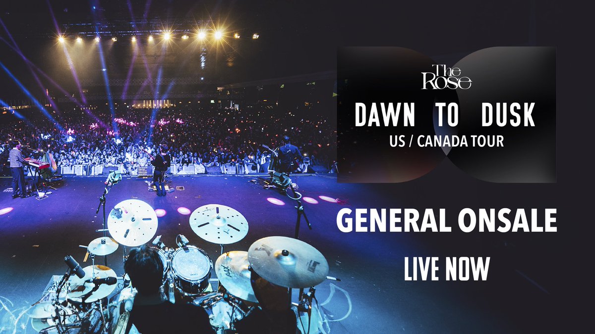 TheRose_0803's tweet photo. [DAWN TO DUSK TOUR] US/Canada General Onsale

General Onsale Live Now

🔗 Tickets: https://t.co/HKJjLS995z

#DAWNTODUSKTour https://t.co/jMw2c4NMuR